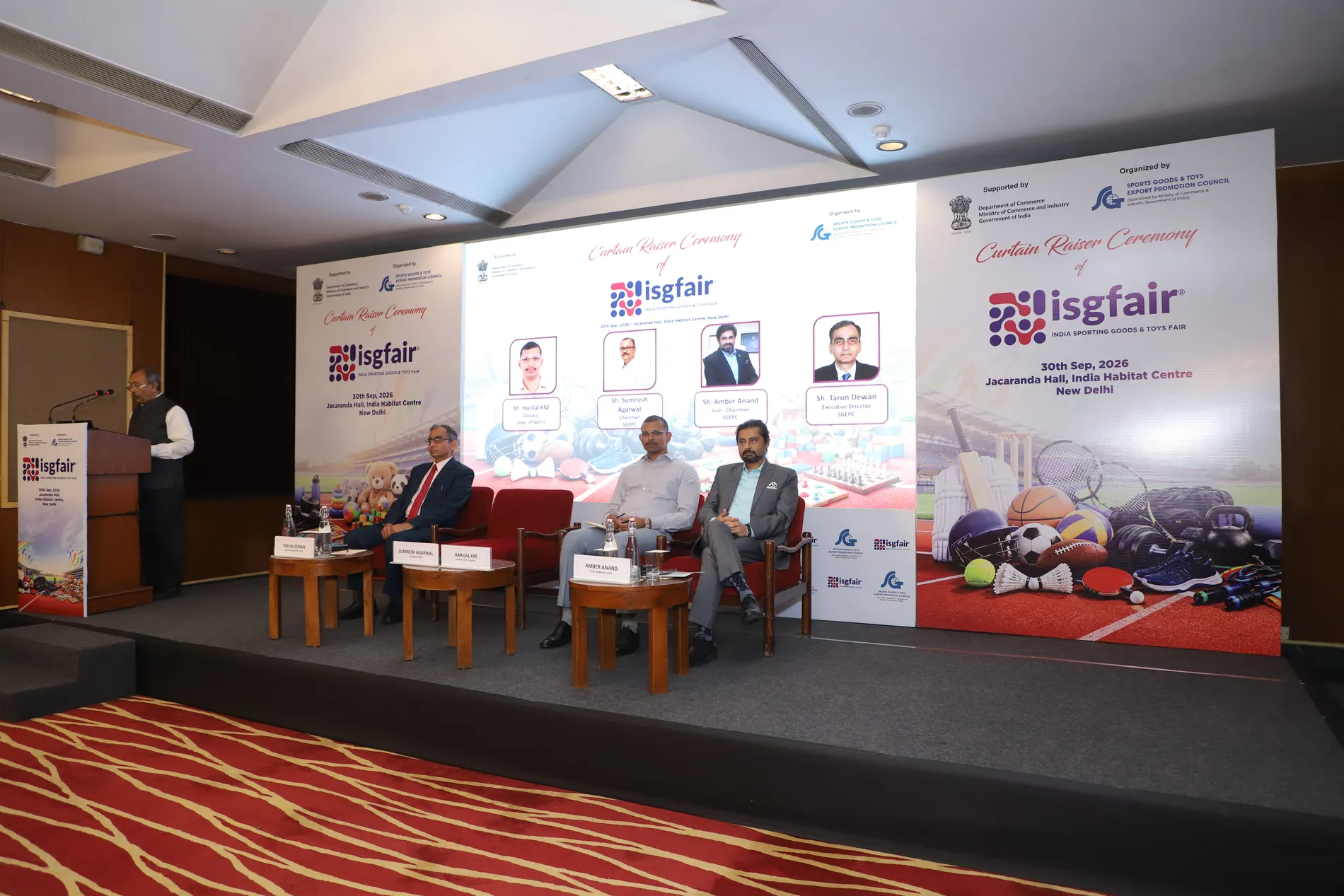 Curtain Raiser Ceremony of the 5th Edition of ISGF